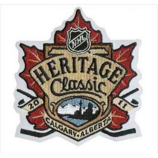 Stitched 2011 NHL Heritage Classic Game Logo Jersey Patch